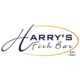 Harrys Fishbar Warrington logo.